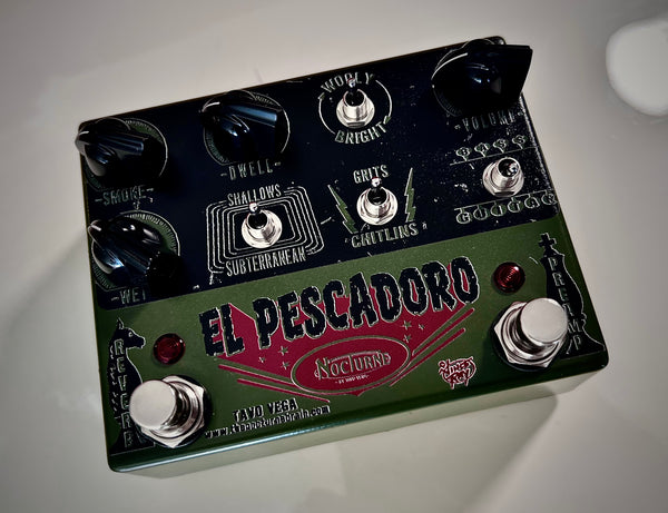 EL PESCADORO™  -Octal tube style preamp w 2 channel Reverb (Jr Barnyard w reverb)