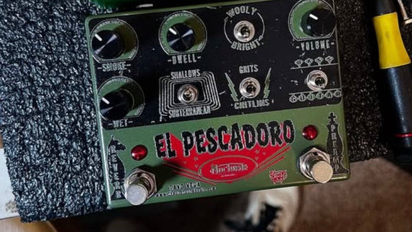 EL PESCADORO™  -Octal tube style preamp w 2 channel Reverb (Jr Barnyard w reverb)