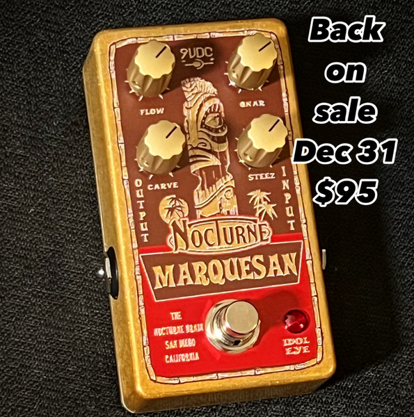 MARQUESAN OVER-DRIVE™ - based on the vintage white label R@T