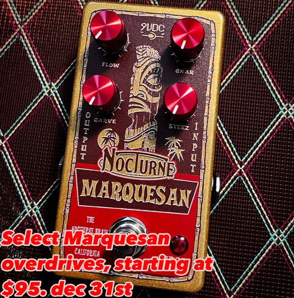 MARQUESAN OVER-DRIVE™ - based on the vintage white label R@T